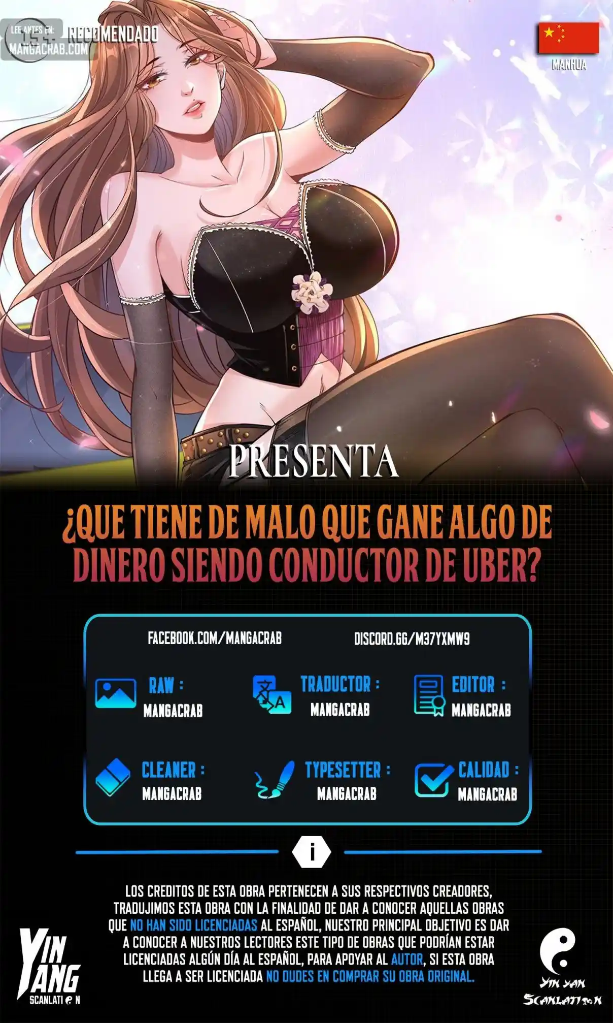 ¿Qué, Hay De Malo En Que Gane Algo De Dinero Como Uber: Chapter 28 - Page 1