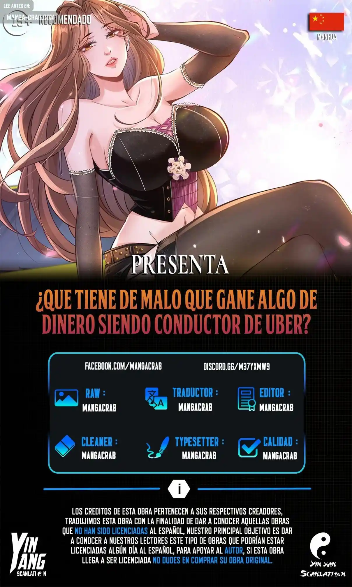 ¿Qué, Hay De Malo En Que Gane Algo De Dinero Como Uber: Chapter 57 - Page 1