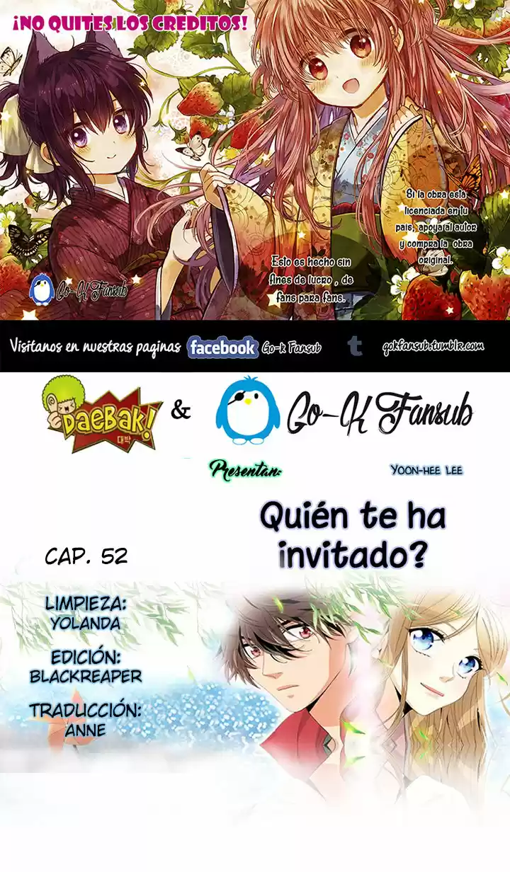 ¿Quién Te Ha Invitado: Chapter 52 - Page 1