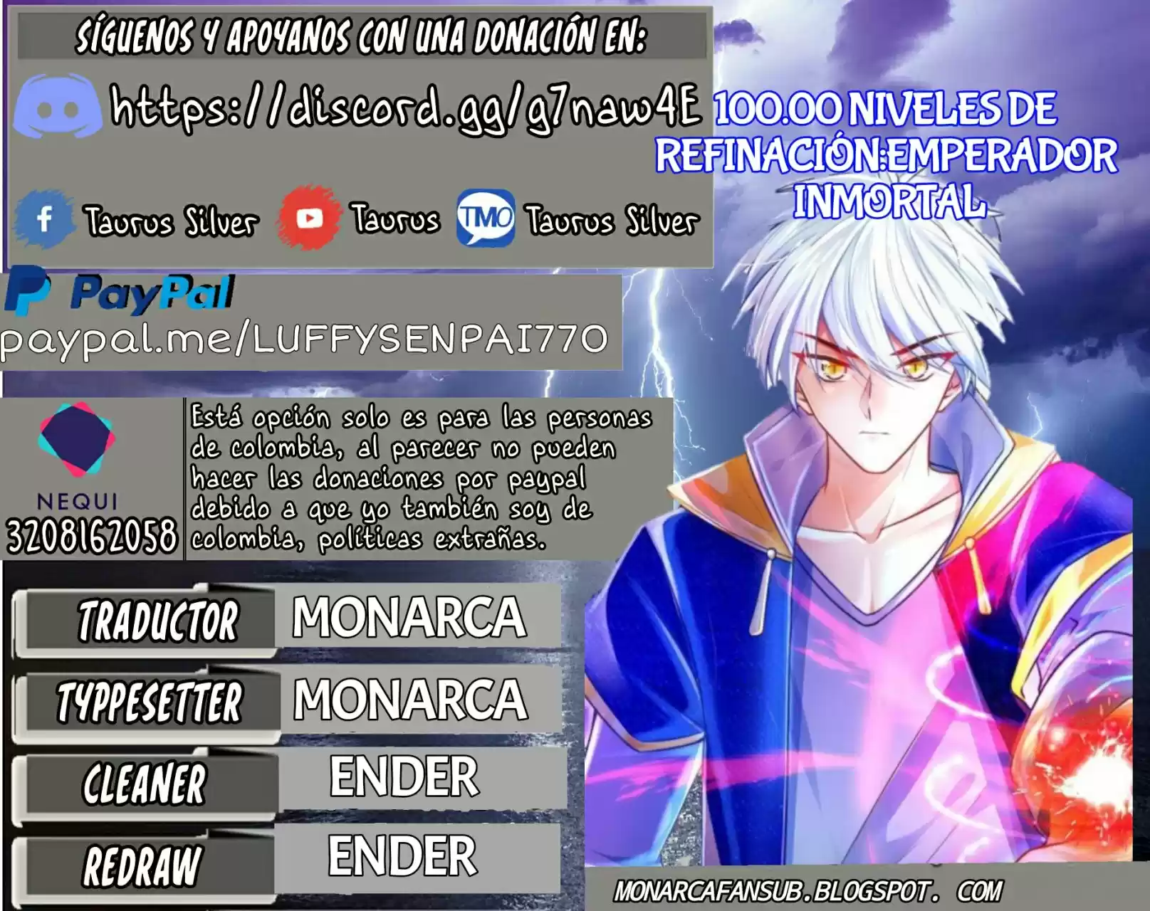 100.000 Niveles De Refinación: Emperador Inmortal.: Chapter 11 - Page 1