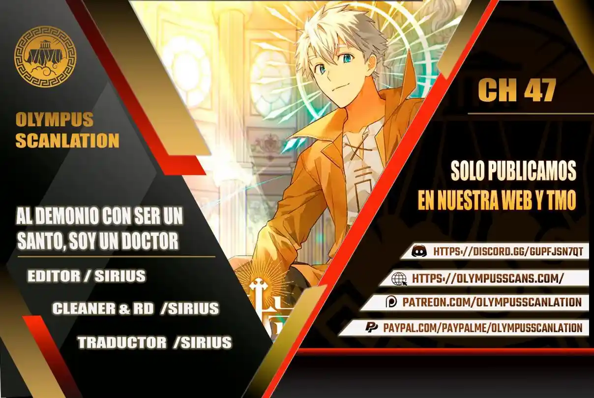 Al Diablo Con Ser Un Santo, Soy Un Médico: Chapter 47 - Page 1