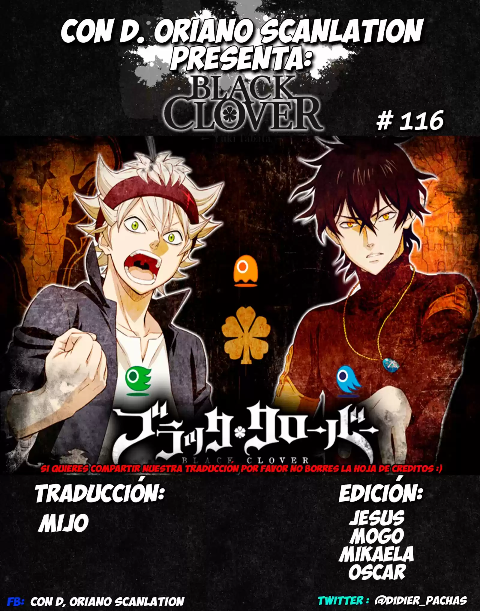 Black Clover·: Chapter 116 - Page 1