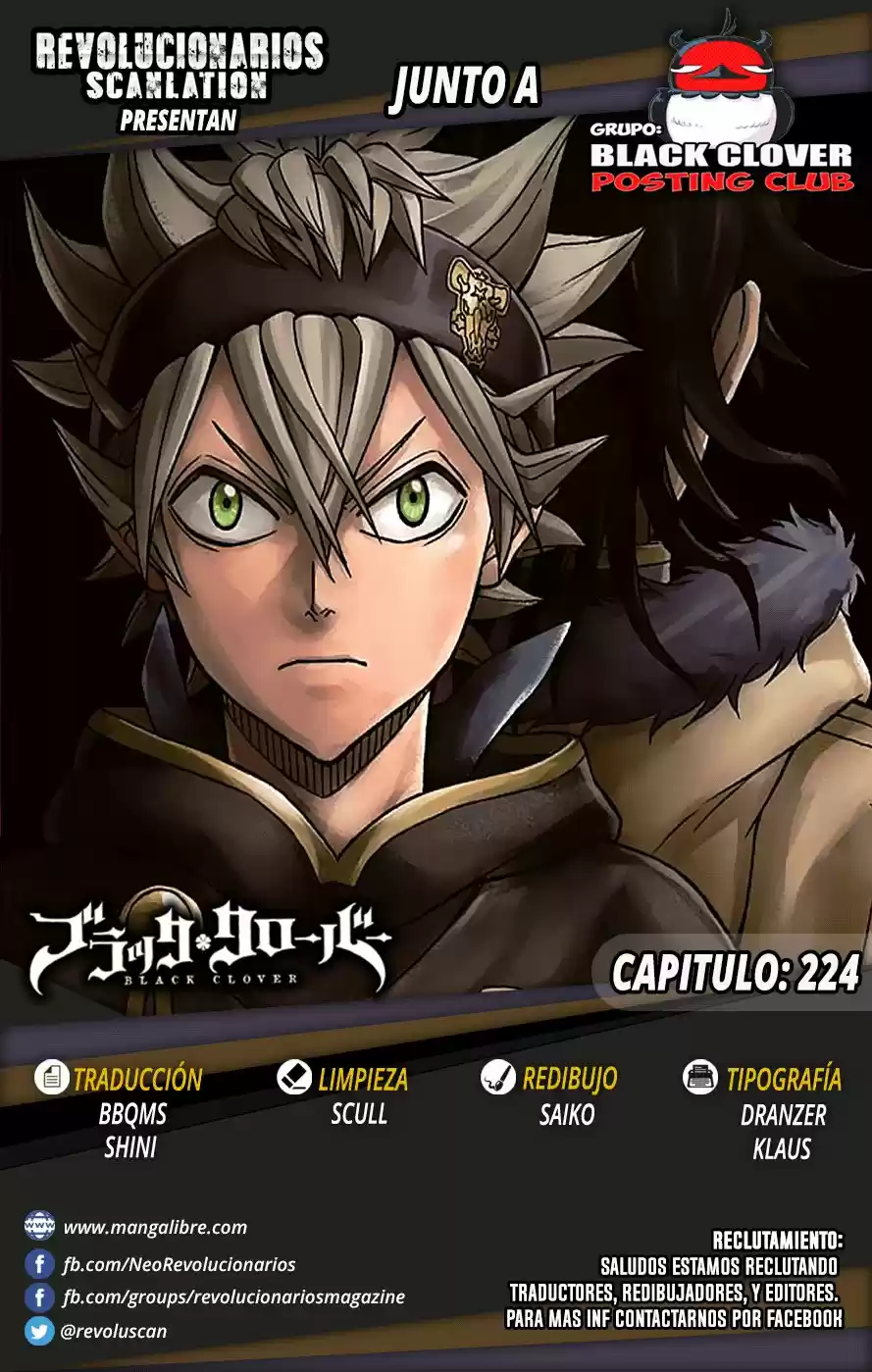 Black Clover·: Chapter 224 - Page 1