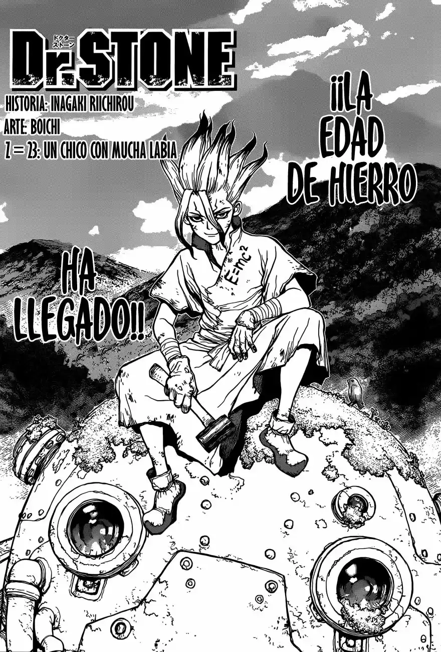 Dr.Stone: Chapter 23 - Page 1