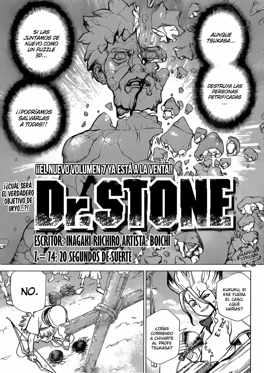 Dr.Stone: Chapter 74 - Page 1