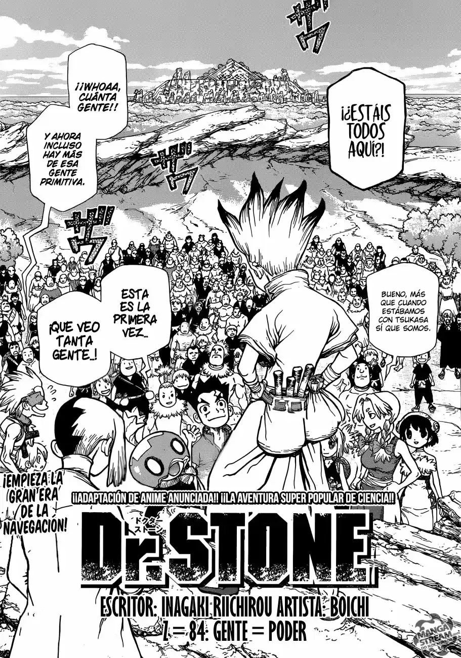 Dr.Stone: Chapter 84 - Page 1