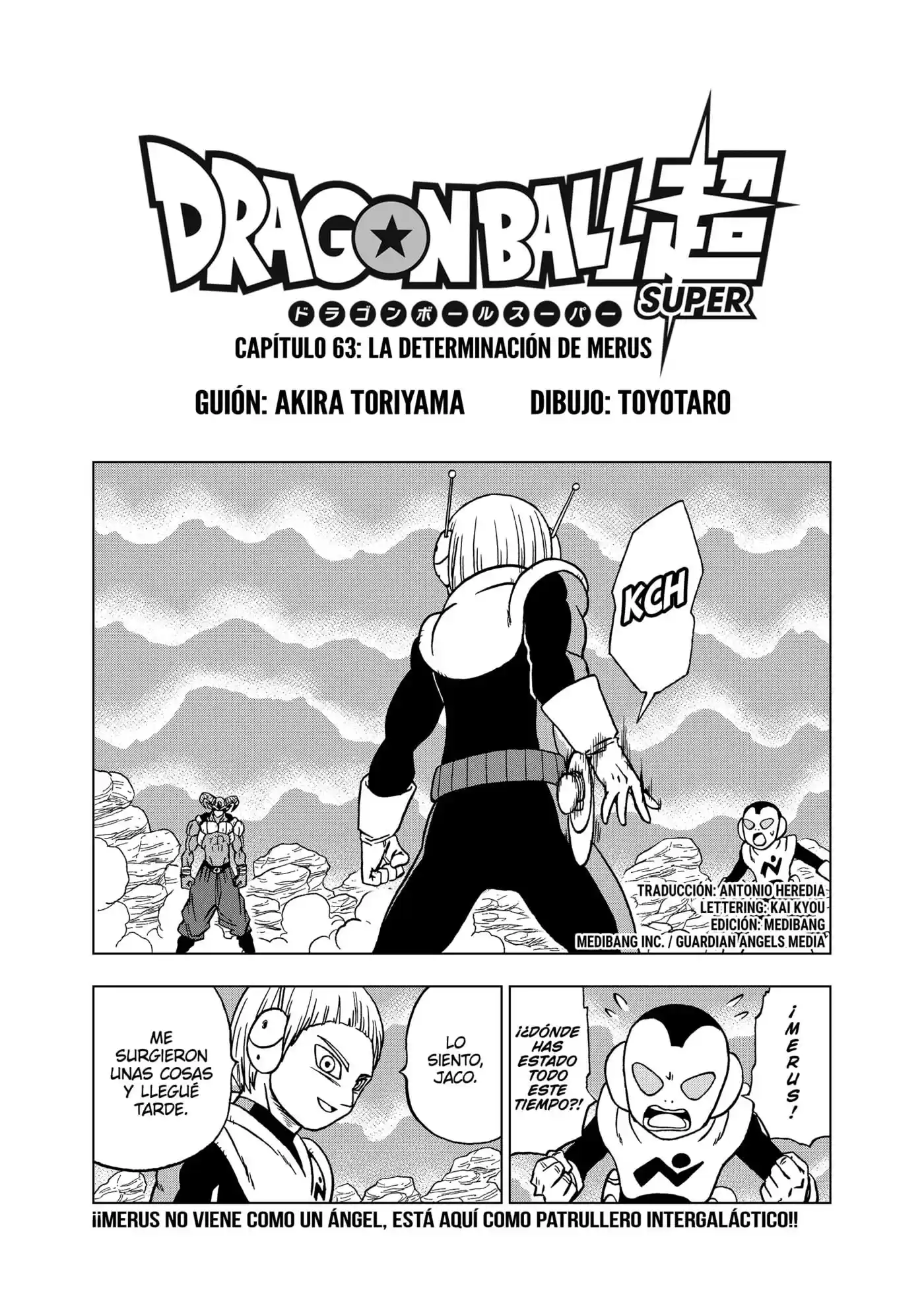 Dragon Ball Super: Chapter 63 - Page 1