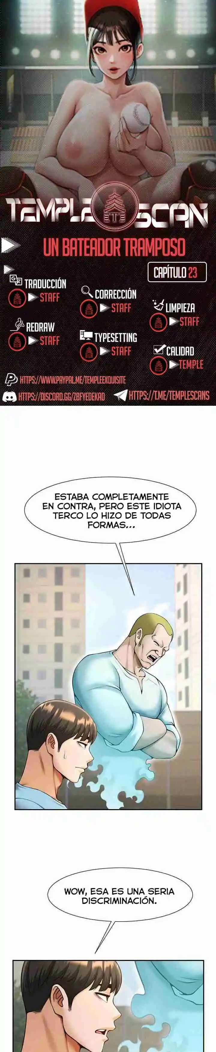 El Bateador Tramposo Lo Gana Todo: Chapter 23 - Page 1