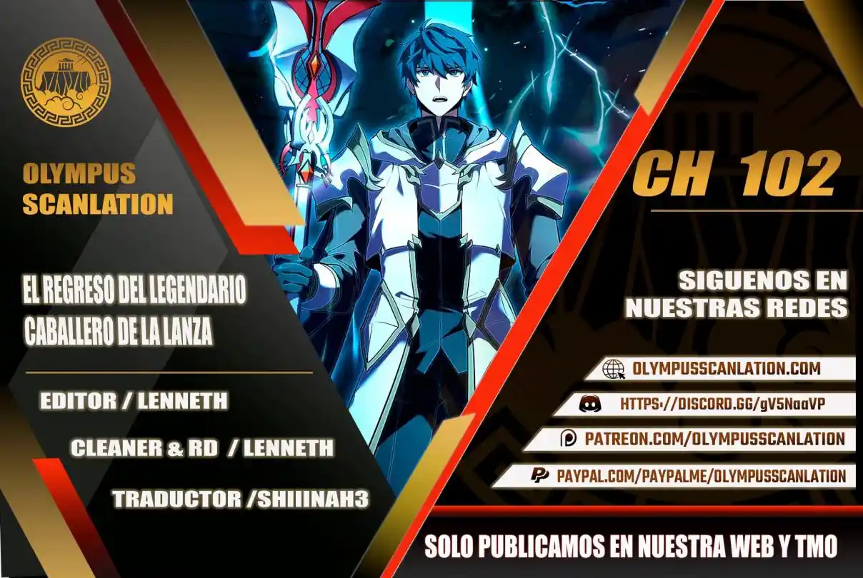 El Retorno Del Legendario Caballero De La Lanza.: Chapter 102 - Page 1