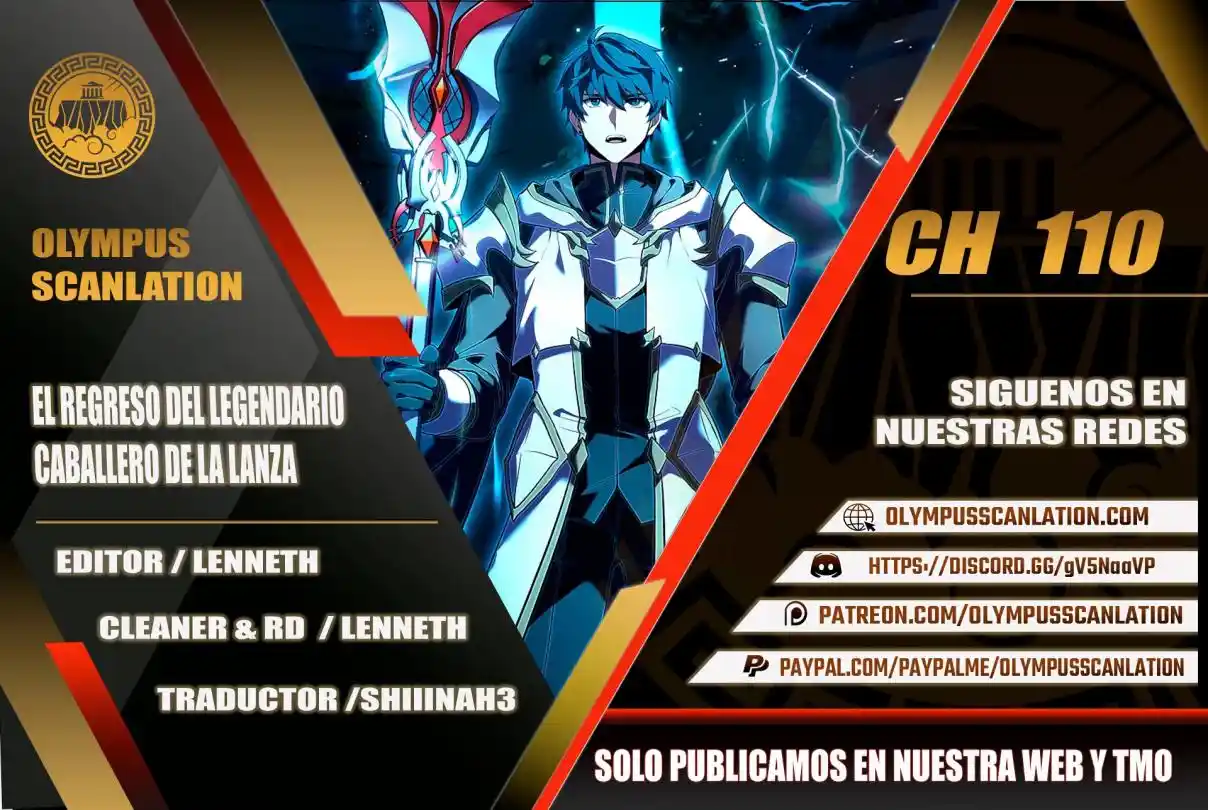 El Retorno Del Legendario Caballero De La Lanza.: Chapter 110 - Page 1