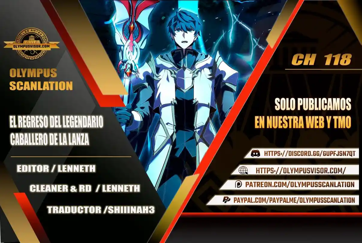 El Retorno Del Legendario Caballero De La Lanza.: Chapter 118 - Page 1