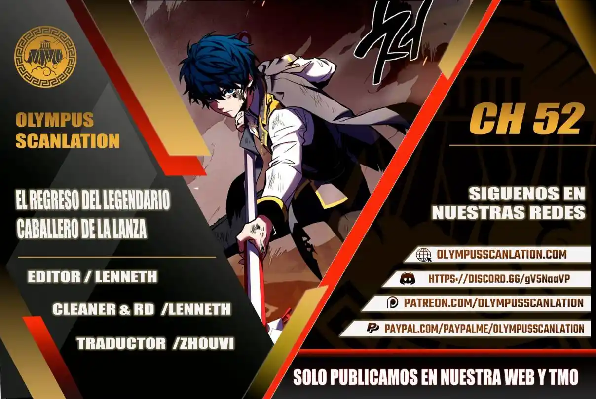 El Retorno Del Legendario Caballero De La Lanza.: Chapter 52 - Page 1