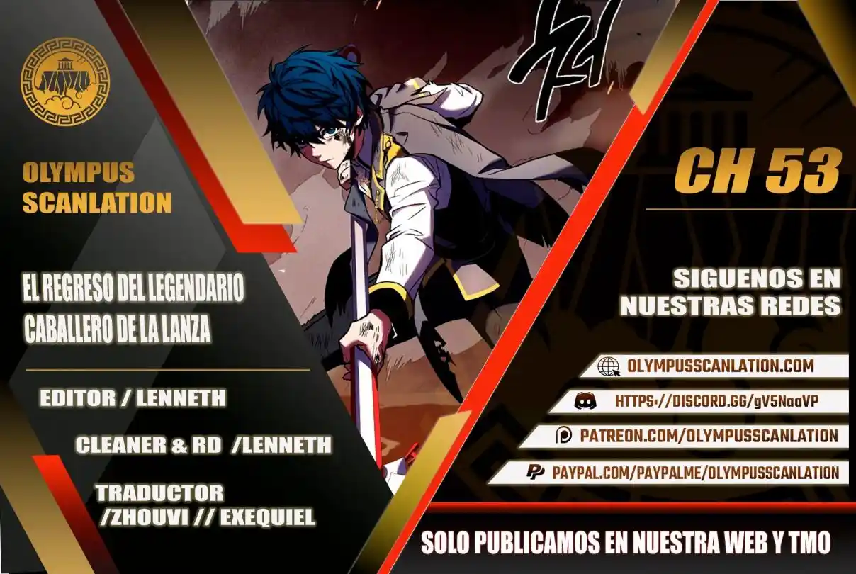 El Retorno Del Legendario Caballero De La Lanza.: Chapter 53 - Page 1