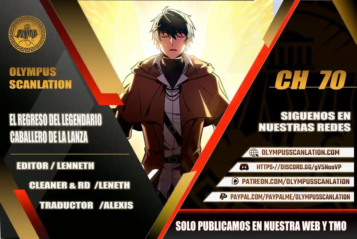 El Retorno Del Legendario Caballero De La Lanza.: Chapter 70 - Page 1