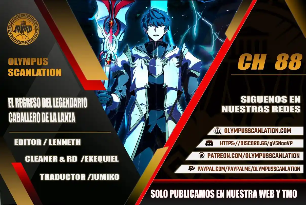 El Retorno Del Legendario Caballero De La Lanza.: Chapter 88 - Page 1