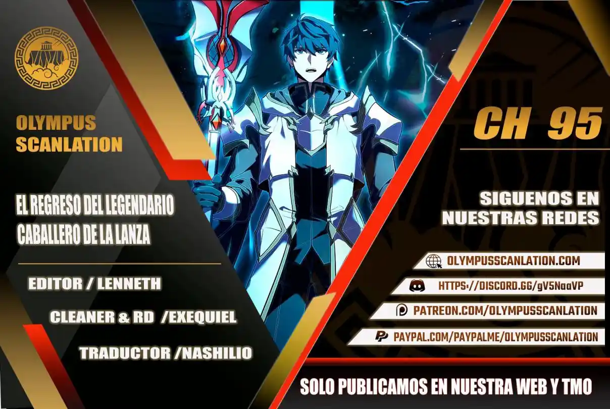 El Retorno Del Legendario Caballero De La Lanza.: Chapter 95 - Page 1