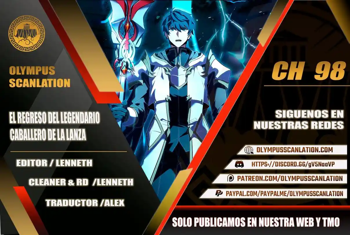 El Retorno Del Legendario Caballero De La Lanza.: Chapter 98 - Page 1