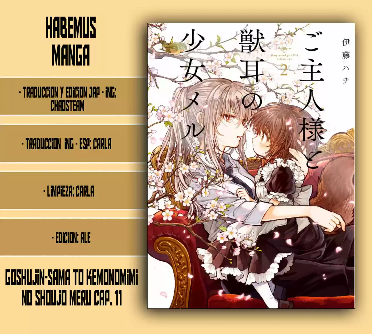 Goshujin-sama To Kemonomimi No Shoujo Meru-: Chapter 11 - Page 1