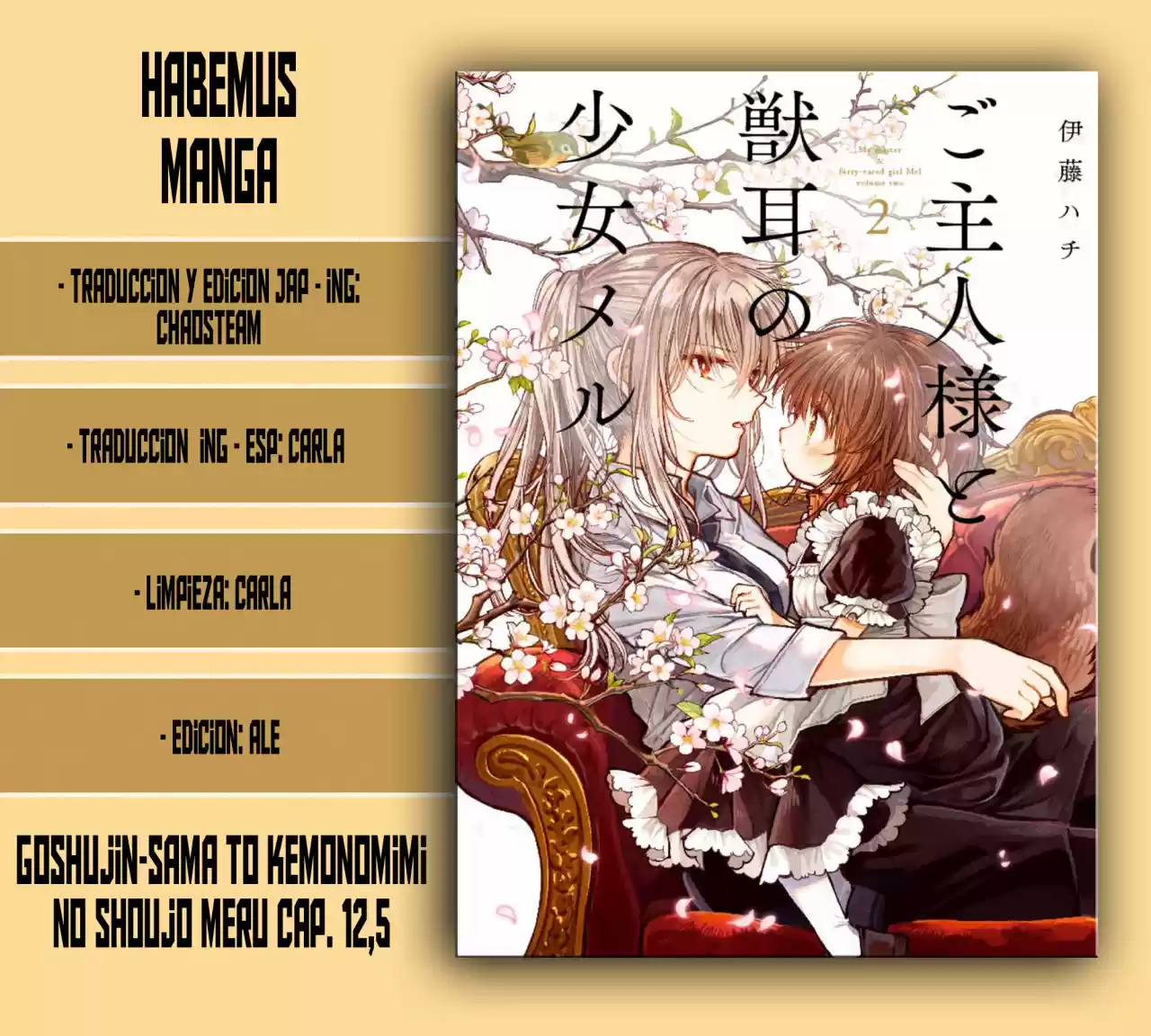 Goshujin-sama To Kemonomimi No Shoujo Meru-: Chapter 12 - Page 1