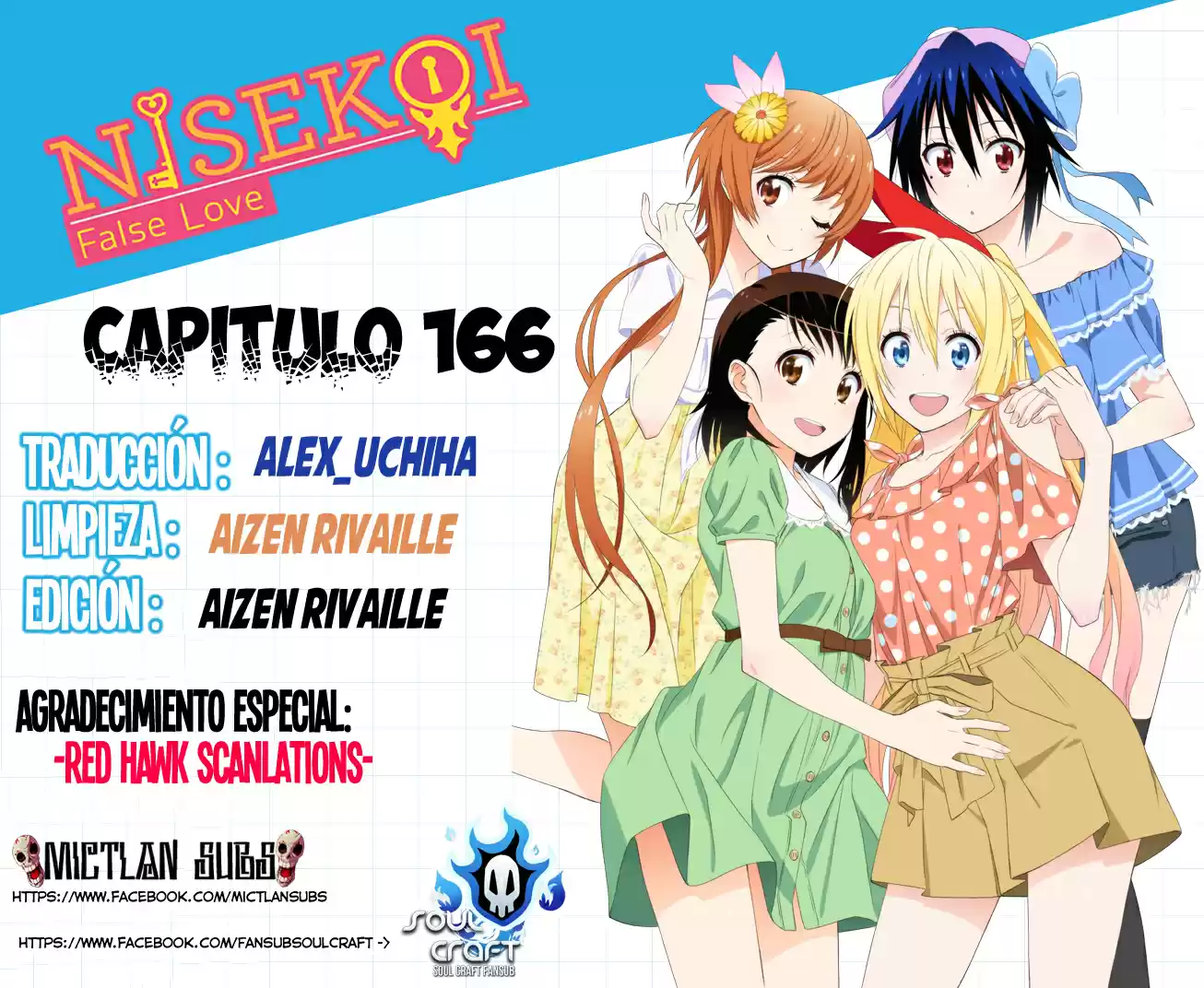 Nisekoi: Chapter 166 - Page 1