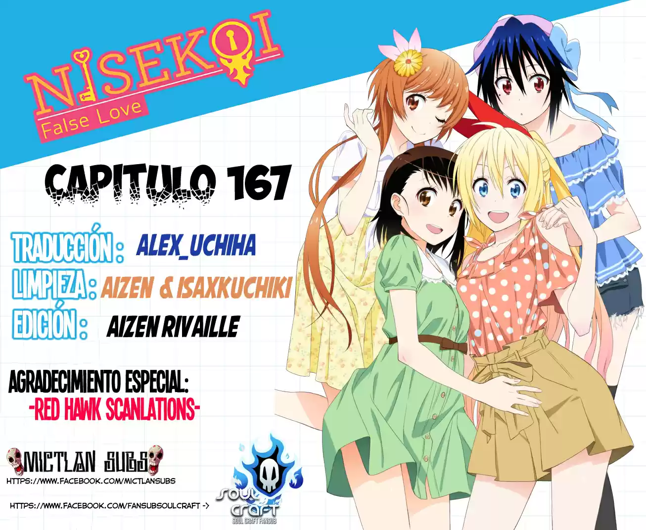 Nisekoi: Chapter 167 - Page 1