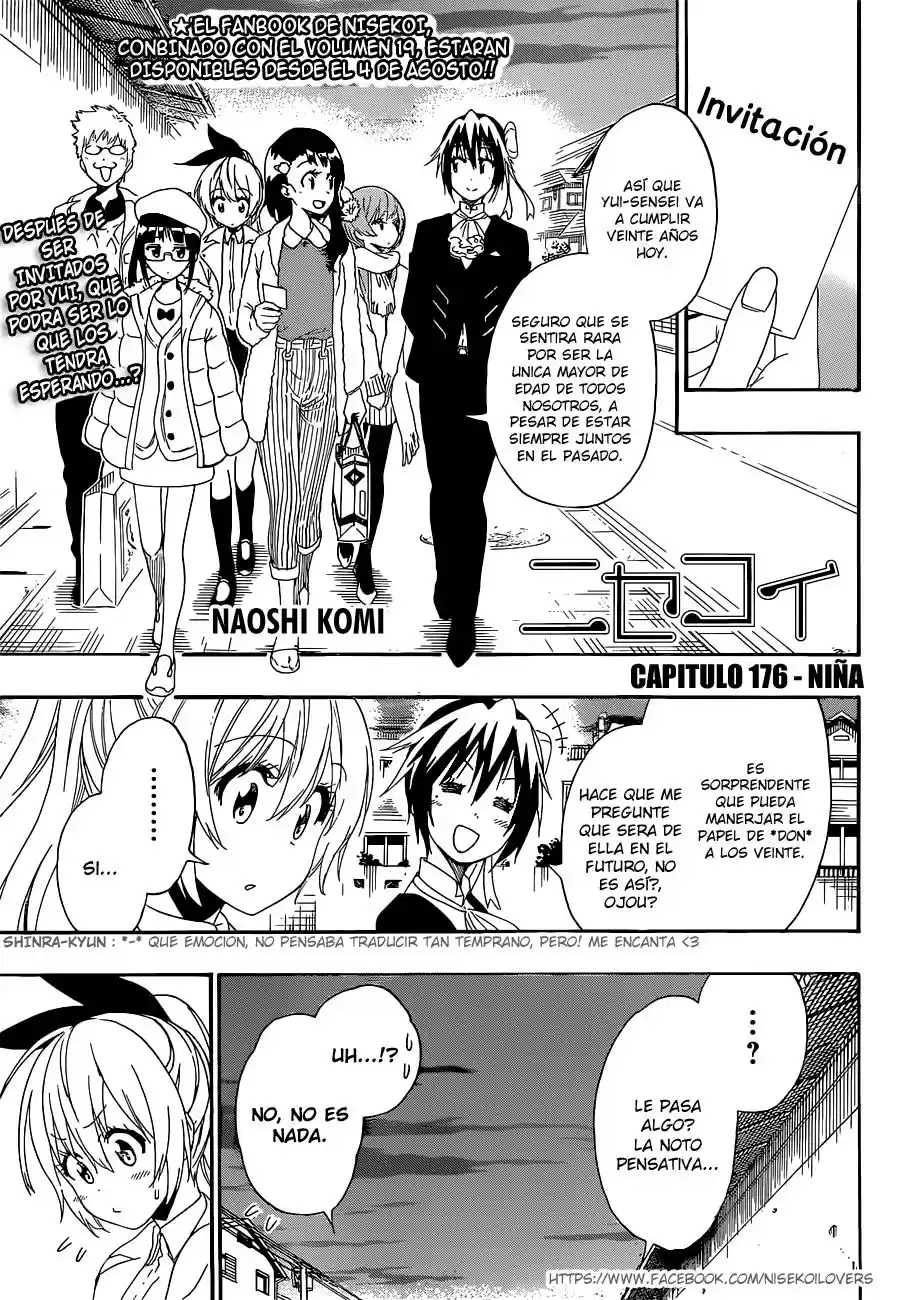 Nisekoi: Chapter 176 - Page 1