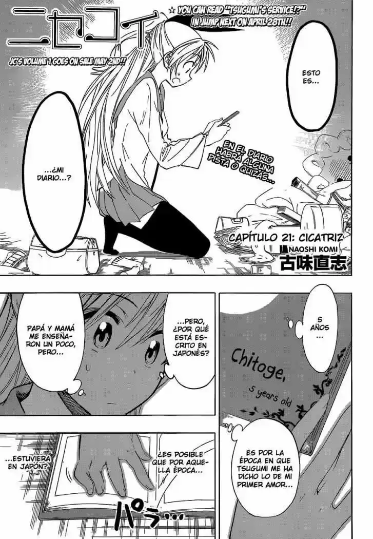 Nisekoi: Chapter 21 - Page 1