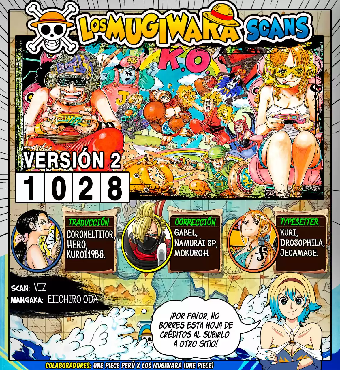 One Piece: Chapter 1028 - Page 1