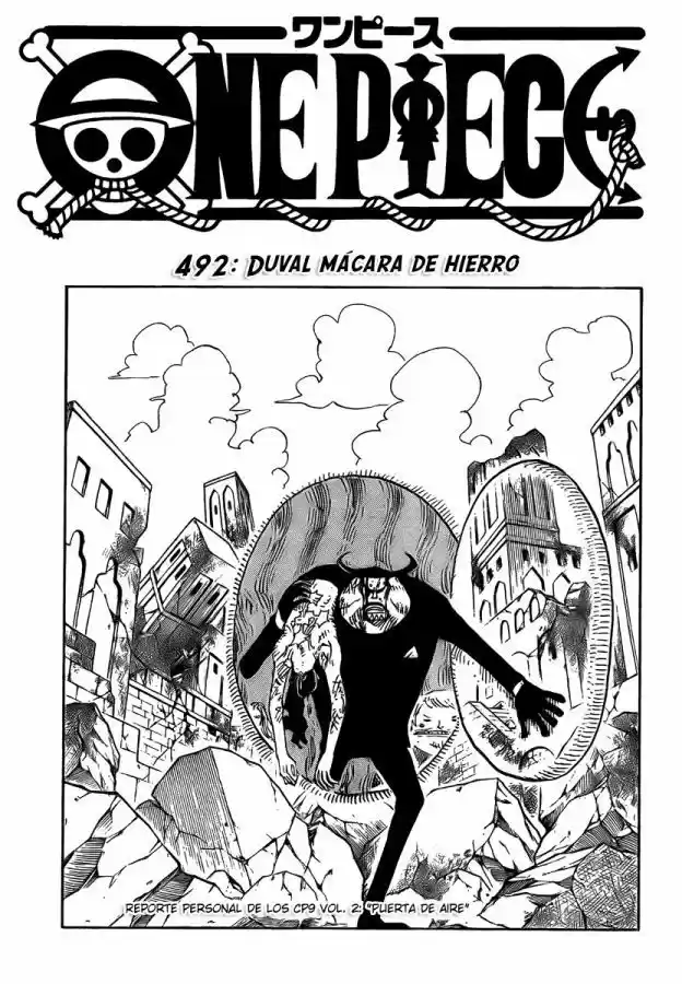 One Piece: Chapter 492 - Page 1