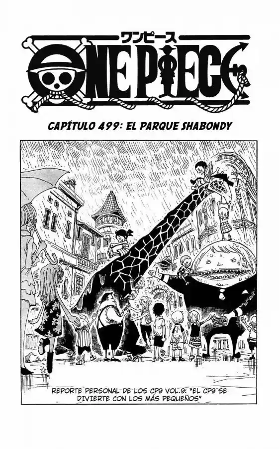 One Piece: Chapter 499 - Page 1