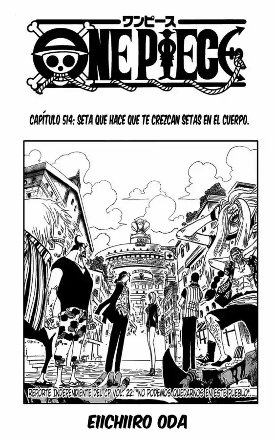 One Piece: Chapter 514 - Page 1