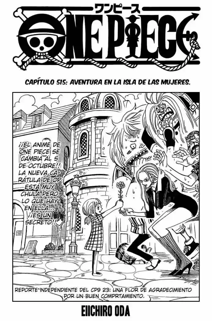 One Piece: Chapter 515 - Page 1