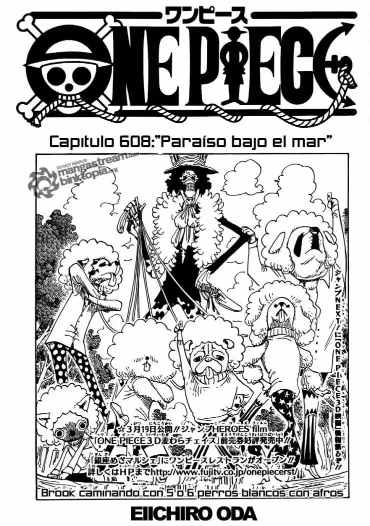 One Piece: Chapter 608 - Page 1