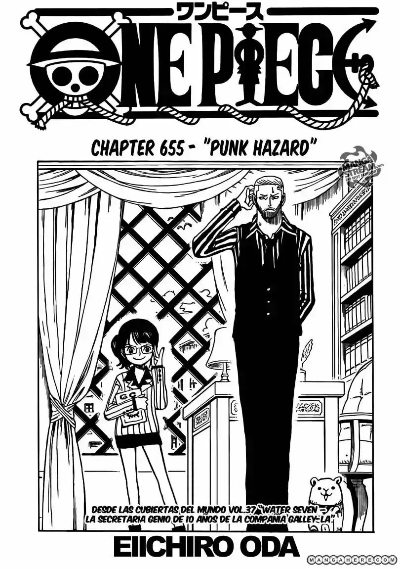 One Piece: Chapter 655 - Page 1