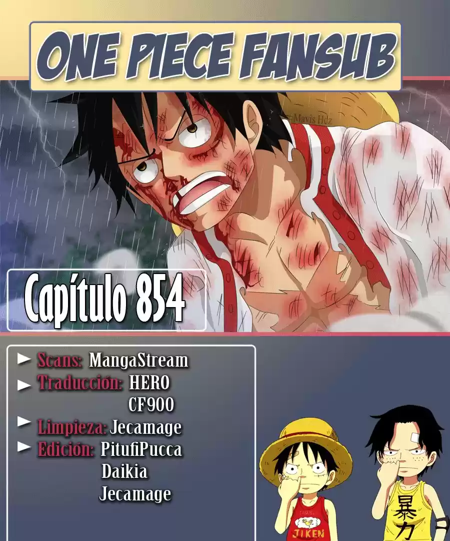 One Piece: Chapter 854 - Page 1