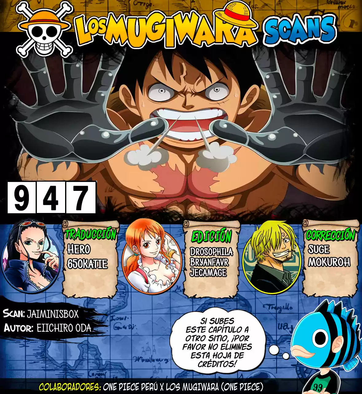 One Piece: Chapter 947 - Page 1