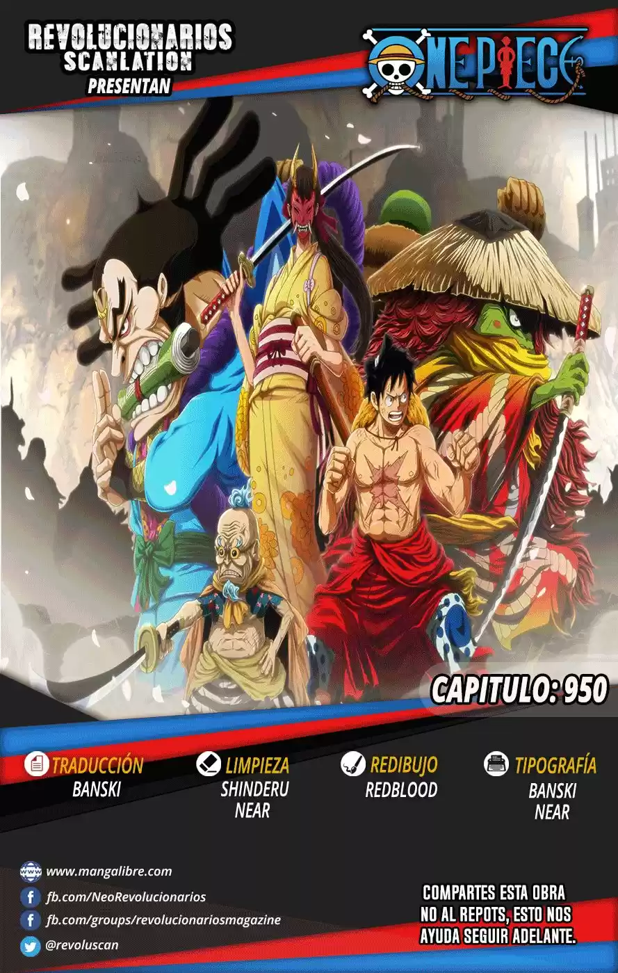 One Piece: Chapter 950 - Page 1