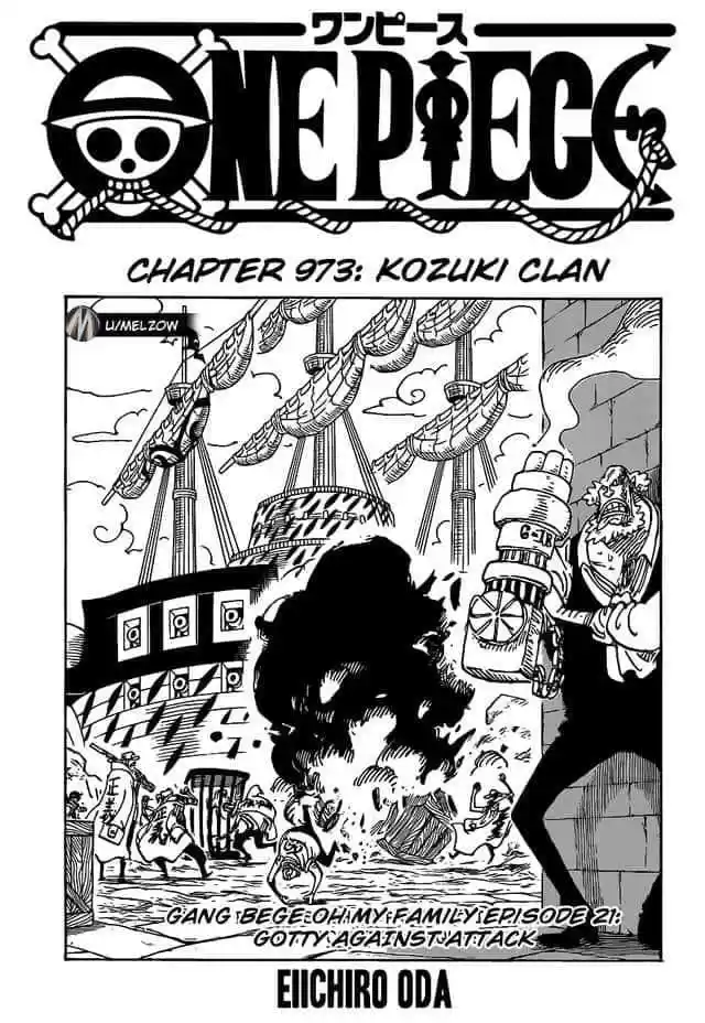 One Piece: Chapter 973 - Page 1