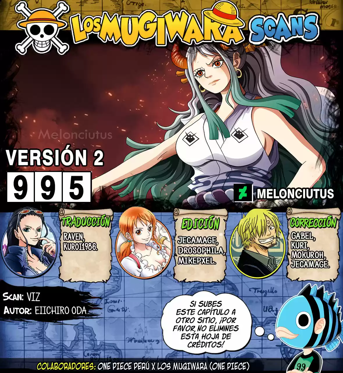 One Piece: Chapter 995 - Page 1