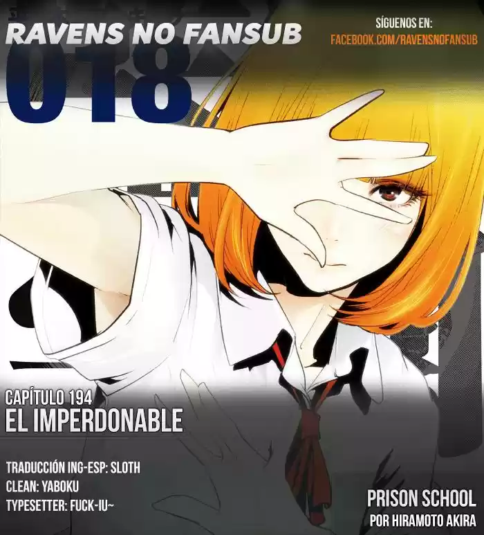 Prison School: Chapter 194 - Page 1