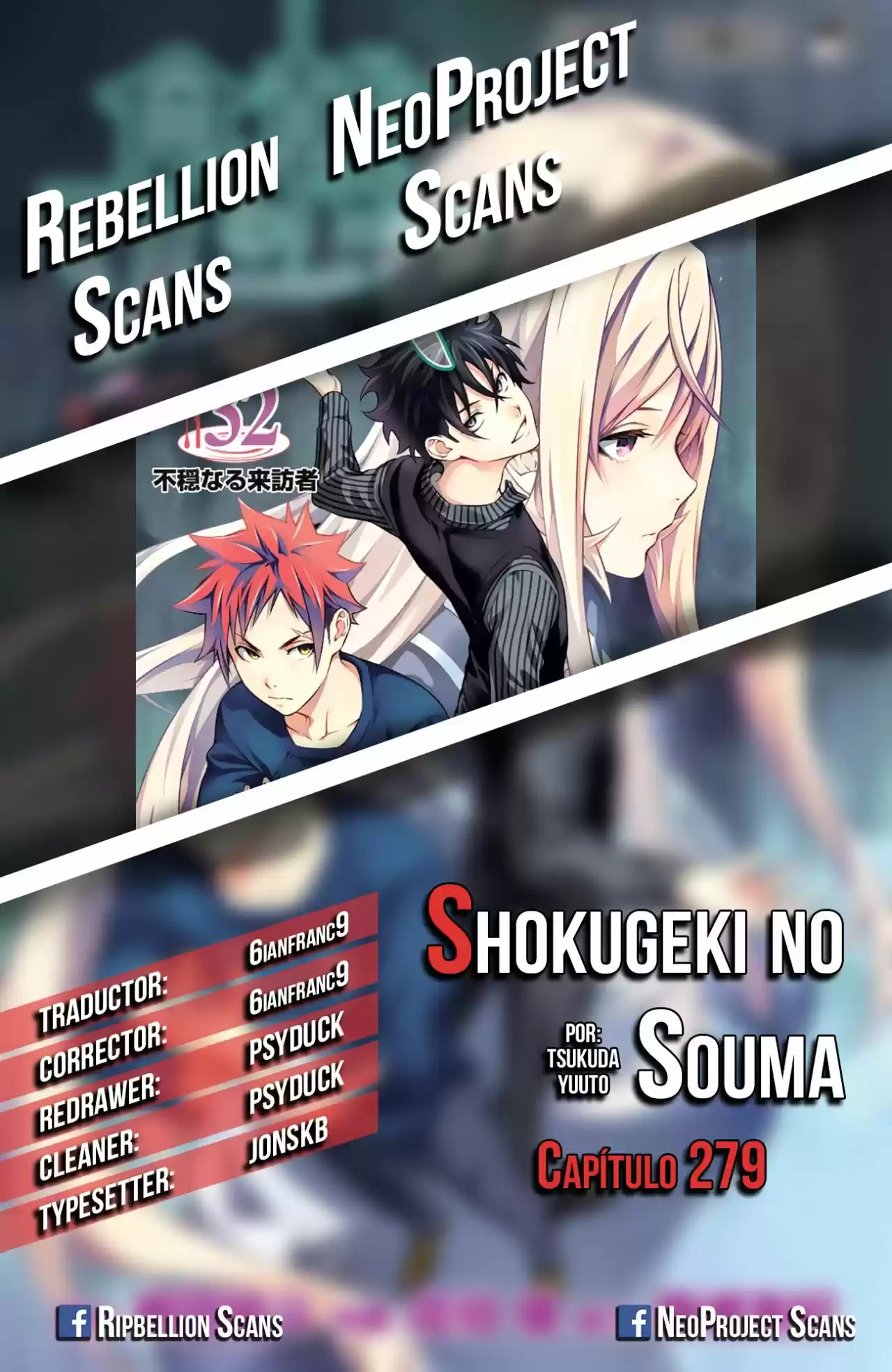 Shokugeki No Soma: Chapter 279 - Page 1